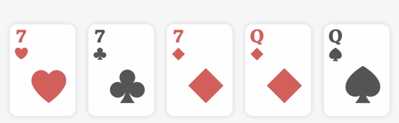 Full House - Poker, transparent png download