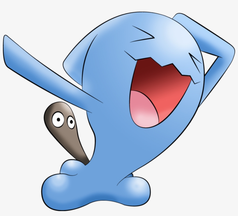 Pokemon Shiny-wobbuffet Is A Fictional Character Of - Wobbuffet Pokemon, transparent png download