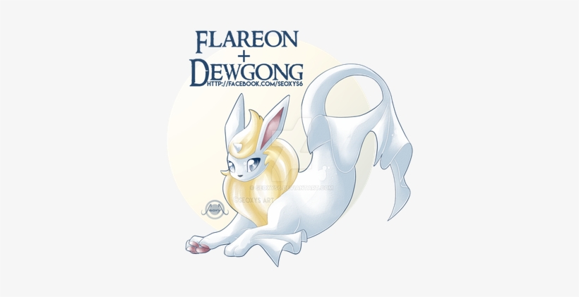 [closed] Dewgong X Flareon By Seoxys6 - Drawing, transparent png download