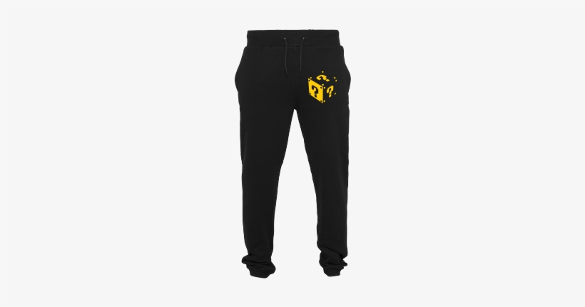 Lucky Block Jogginghose Schwarz - Sweatpants, transparent png download