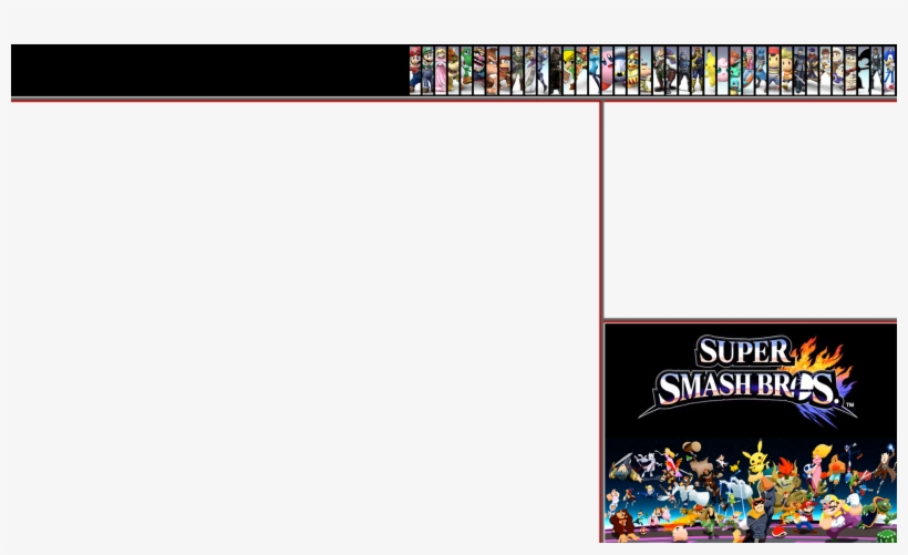 Http - //i - Imgur - Com/ft8xink - Super Smash Bros. For Nintendo 3ds And Wii U, transparent png download