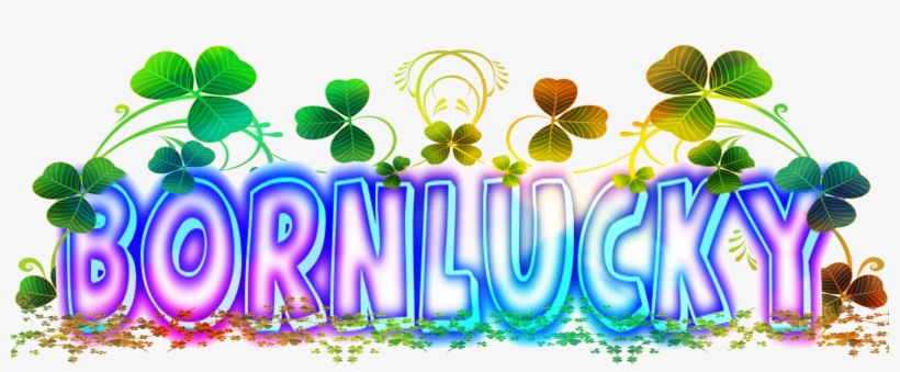 Hello, I Am Born Lucky, I Am Just Your Average Gamer, - Graphic Design, transparent png download