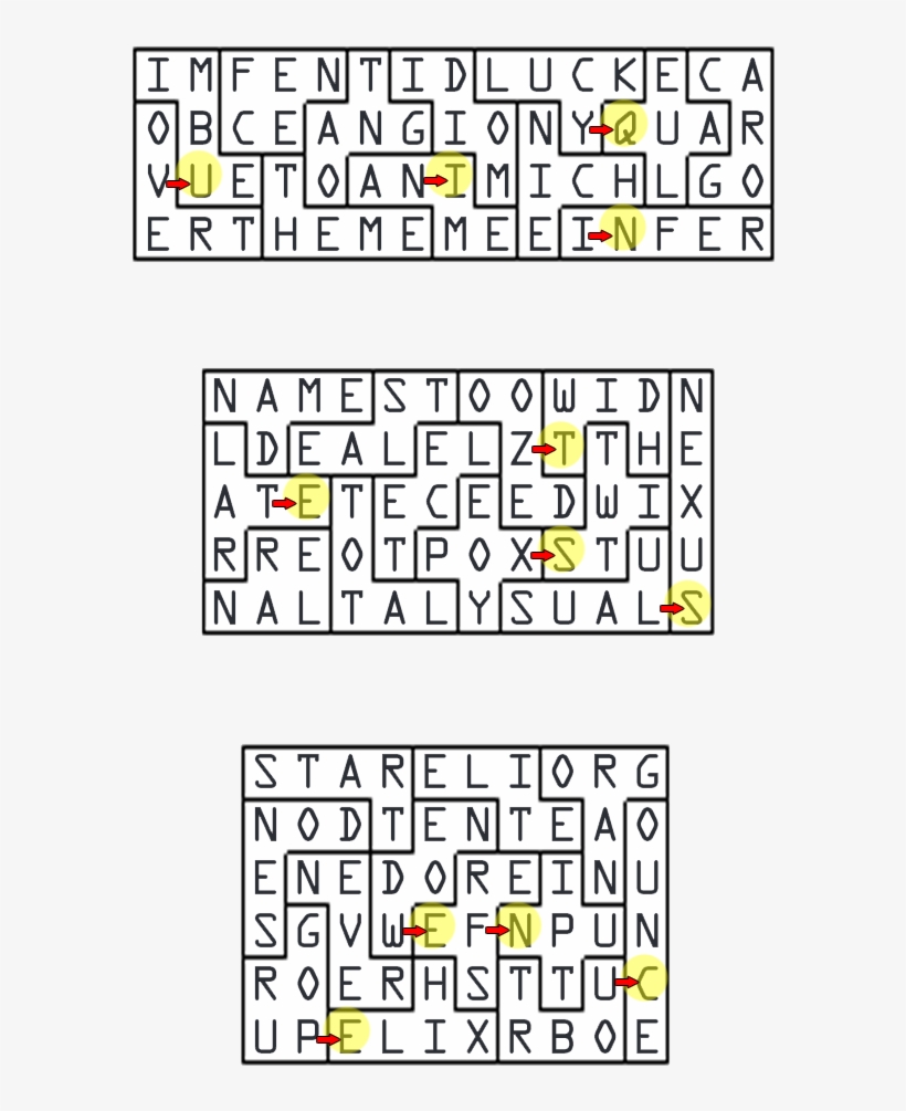 For Example, Lucky In The First Grid Is On The Y-shaped - Number, transparent png download