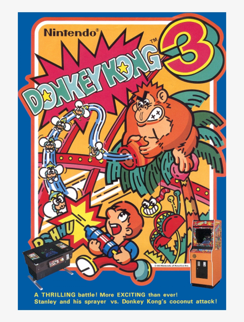 Donkey Kong 3 Arcade, transparent png download