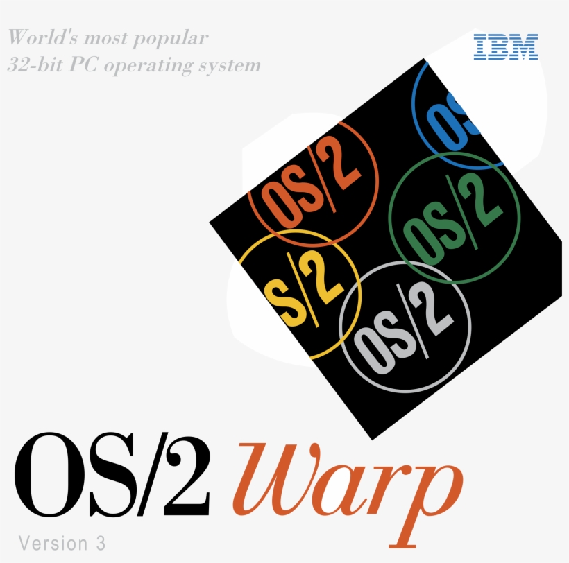 Os 2 Warp Logo Png Transparent - Os 2 Warp Logo, transparent png download
