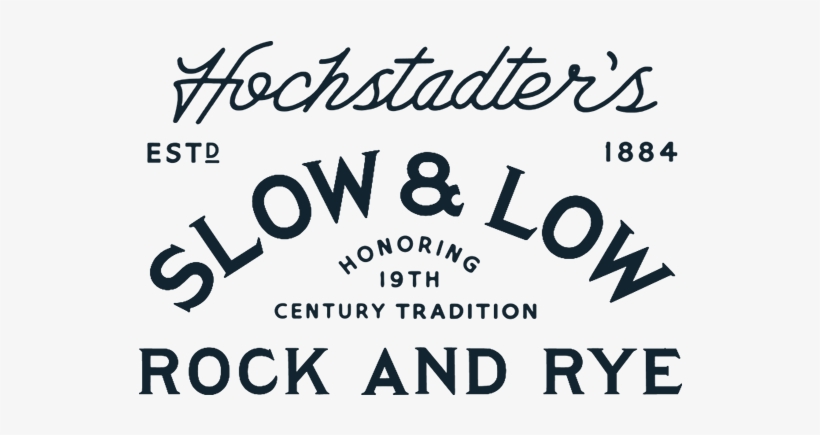 Now The Most Popular Beer Style In The World, Pilsner - Slow And Low Rock And Rye Logo, transparent png download