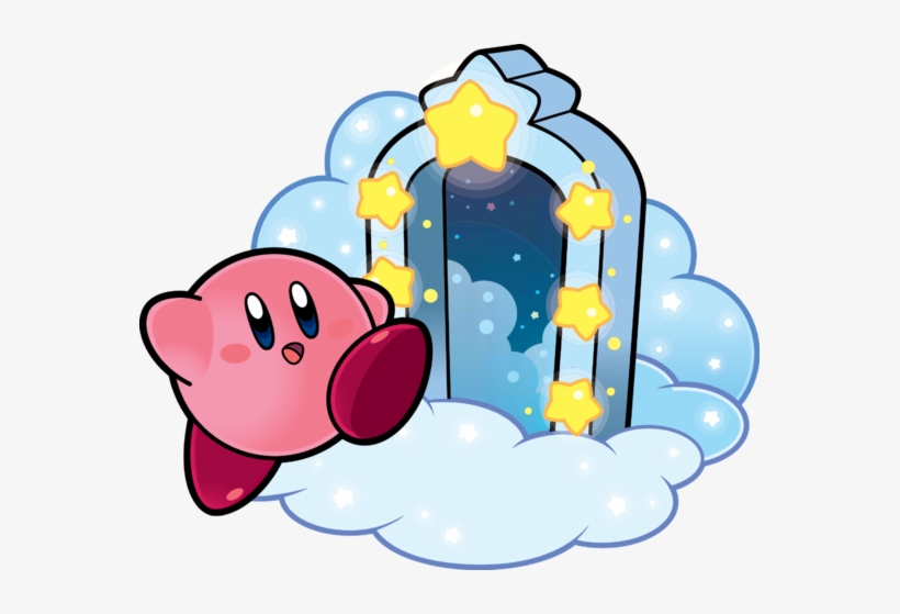Kssu Kirby And Door Artwork Art PNG Image Transparent PNG Free