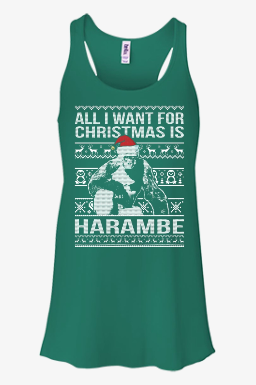 All I Want For Christmas Is Harambe Christmas Sweater, transparent png download