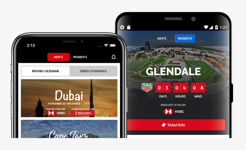 The Official App Of The Hsbc World Rugby Sevens Series - World Rugby Sevens Series, transparent png download