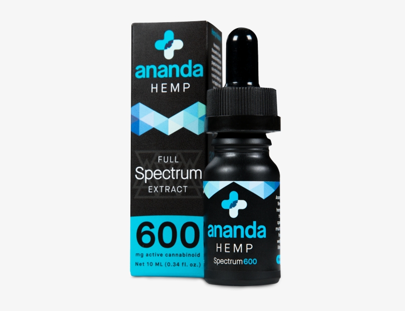 Ananda Hemp Oil Benefits Of Full Spectrum 600 Tinctures - Ananda Hemp Oil, transparent png download