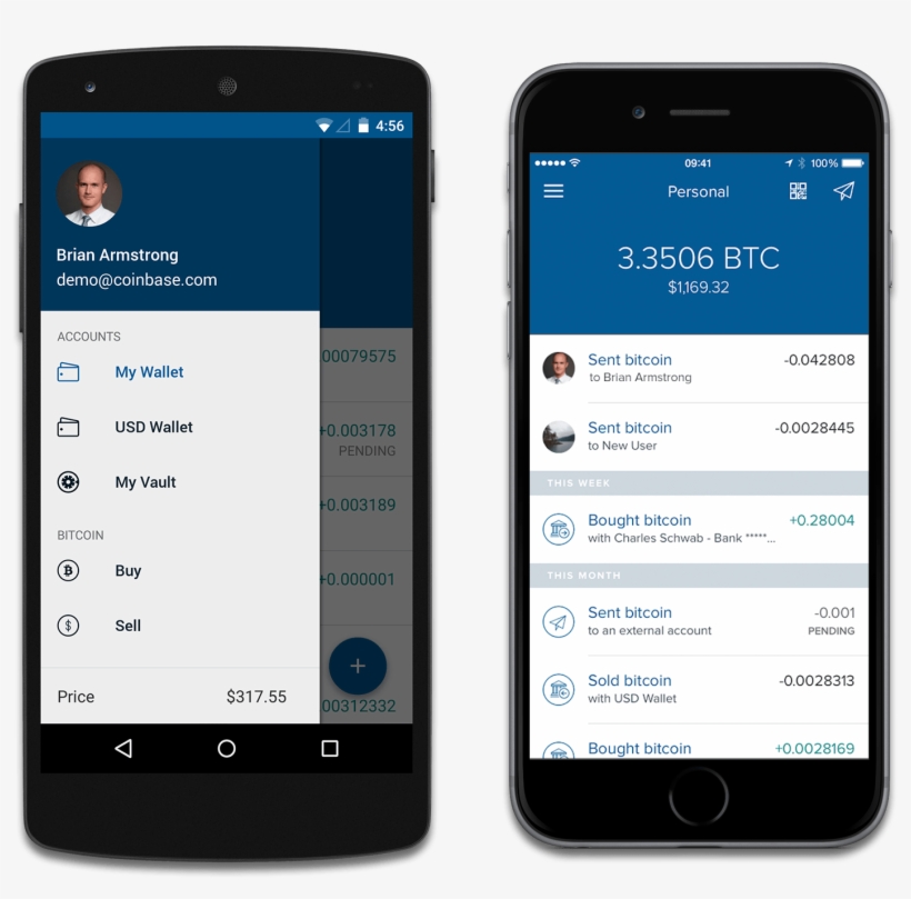 The Update Also Allows Coinbase's - Cryptocurrency Wallet, transparent png download