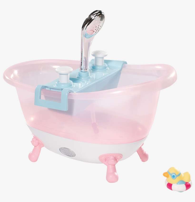 Baby Born Bathtub With Foam, , Large - Baby Born Interactive Bathtub, transparent png download