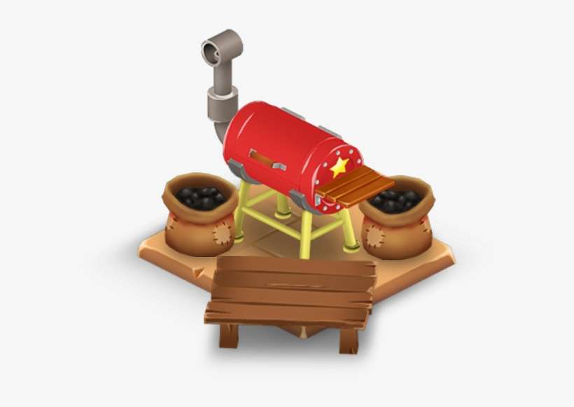 Bbq Grill Mastered - Hay Day Machines, transparent png download