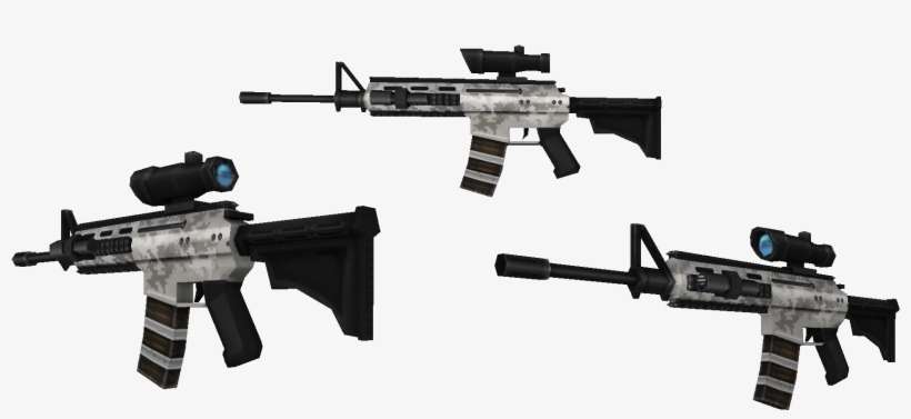 Drawn Sniper M16 - Battlefield Heroes M16, transparent png download