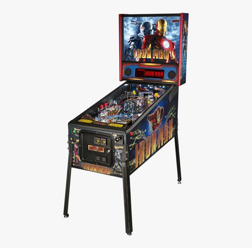 These Games Will Not Operate In Countries With 50 Cycle - Stern Iron Man Pinball Machine, transparent png download