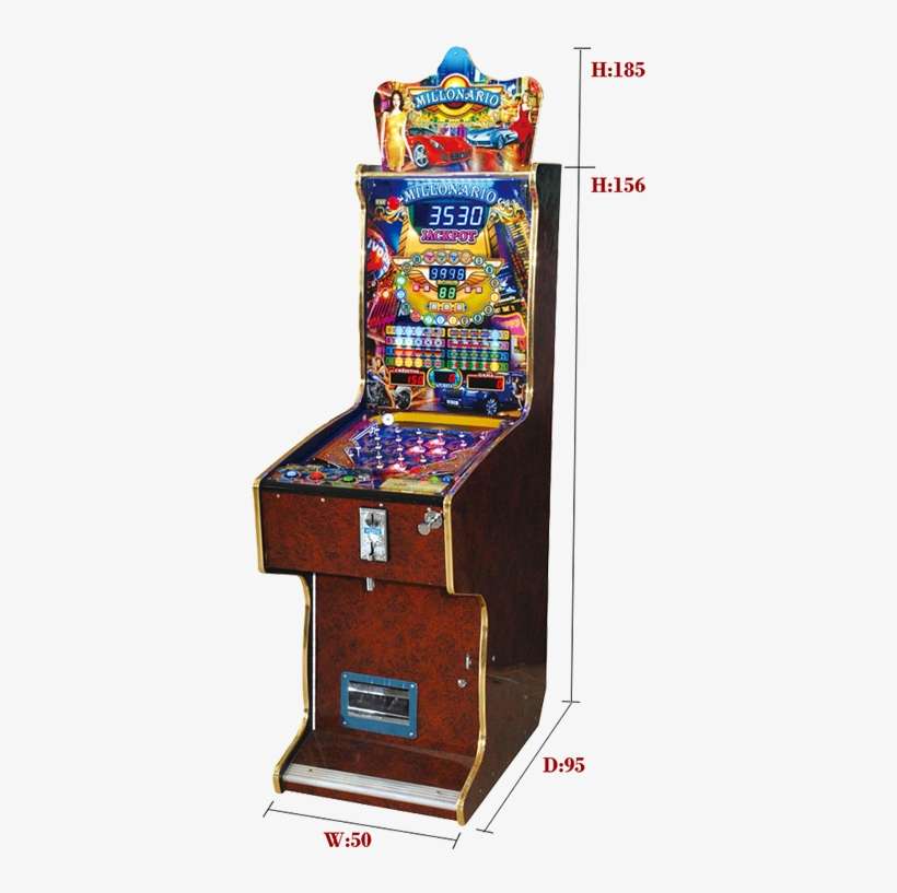 567 Ball Millonario Pinball Game Machine - Pinball, transparent png download