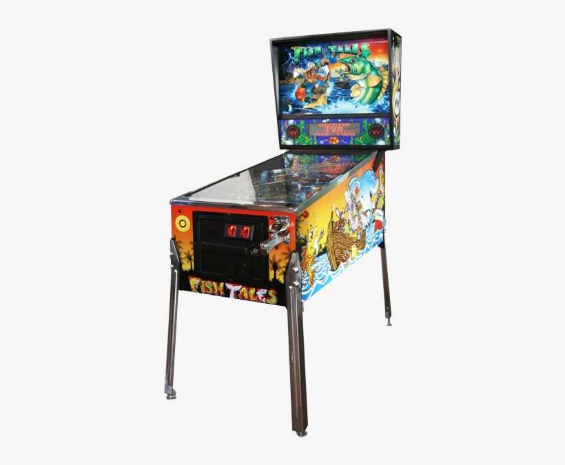 For Amusement Only E - Fish Tales Pinball, transparent png download