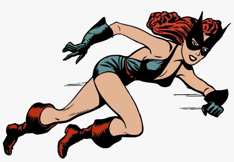 Comics Heroine - Heroine Cat, transparent png download