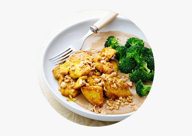 Low-carb Chicken Dishes - Satay Peanut Sauce, transparent png download