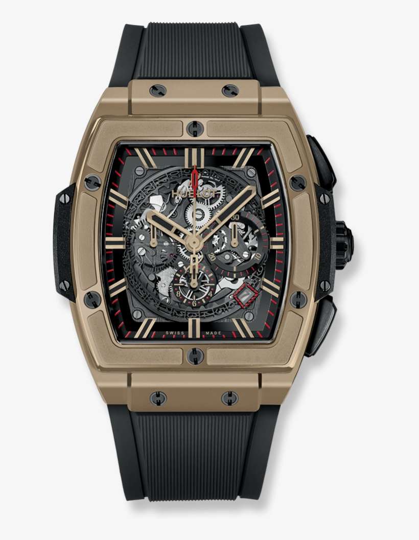 Spirit Of Big Bang Full Magic Gold - Hublot Spirit Of Big Bang Magic Gold, transparent png download