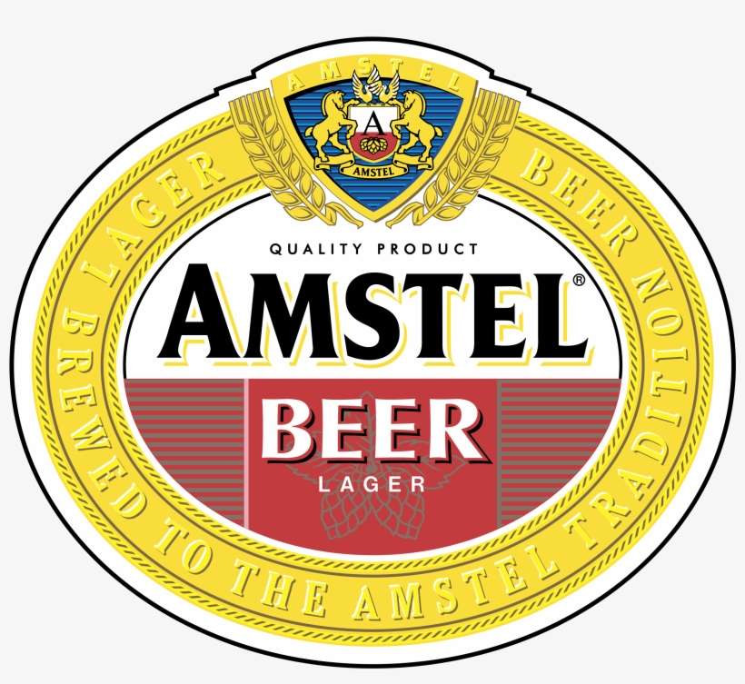 Amstel Beer Logo Png Transparent - Amstel Beer Logo Png, transparent png download