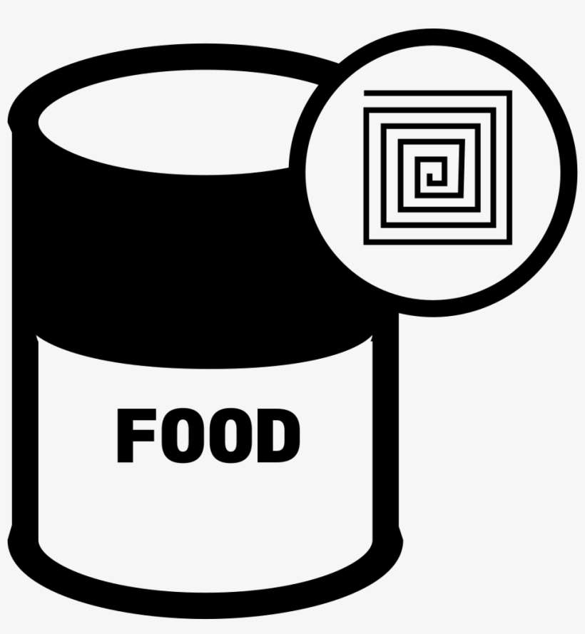 Food Can With Rfid Label Comments - Rfid Alimentos, transparent png download