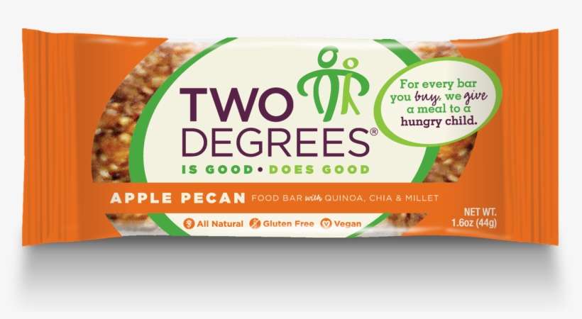Two Degrees Apple Pecan Bars (9x1.6oz), transparent png download