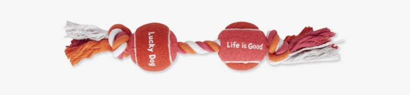 Lig Ball And Rope Dog Toy - Ball And Rope Dog Toy, transparent png download