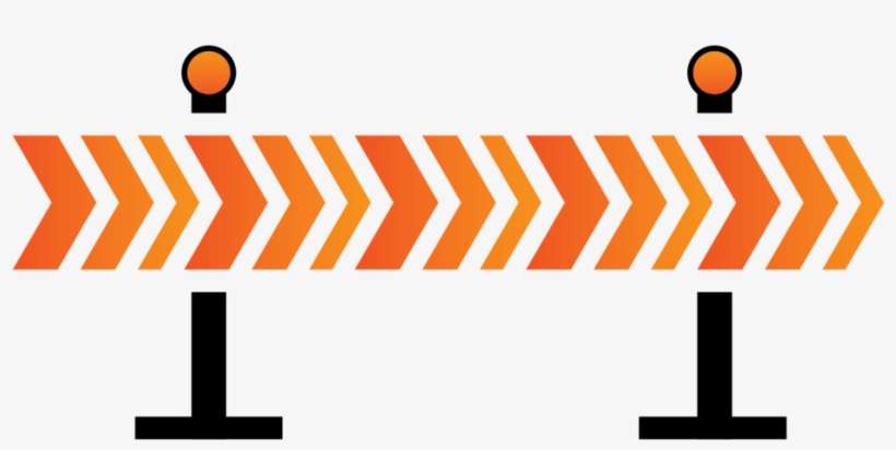 Fitz Forward Construction Barrier-01 - Barrière Construction Png, transparent png download