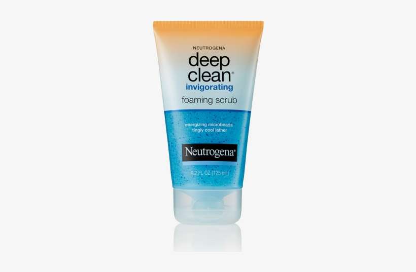 neutrogena deep clean invigorating foaming scrub