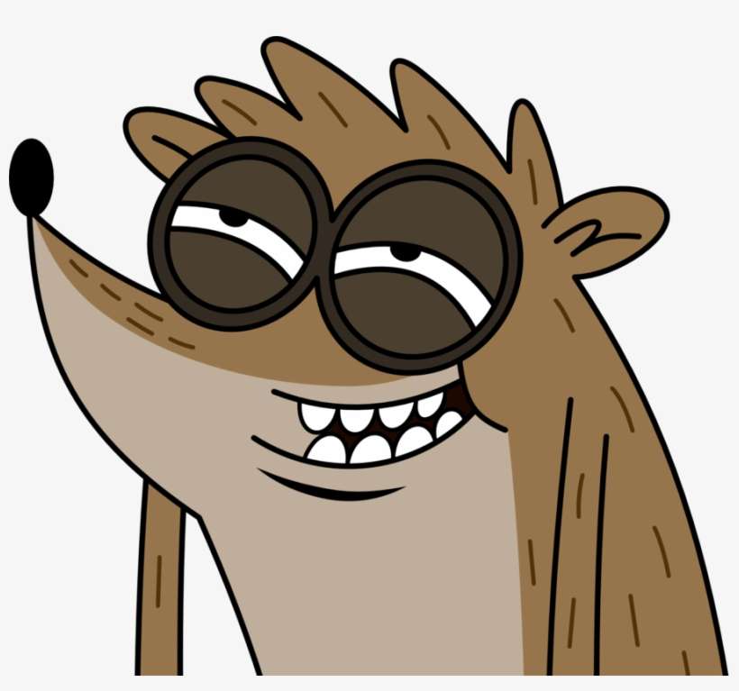 41 Images About Rigby On We Heart It - Raccoon From Regular Show, transparent png download