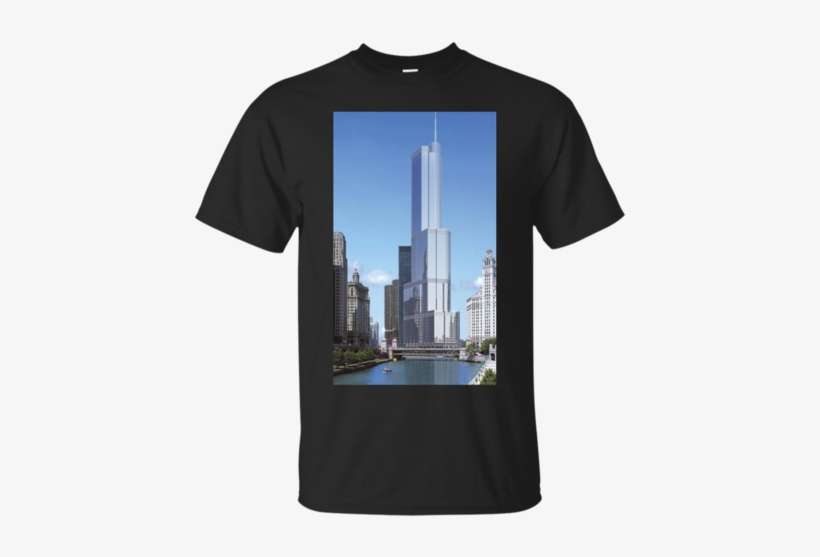 Trump Tower T Shirt, Ladies Tshirt - Rick And Morty One Piece Shirt, transparent png download