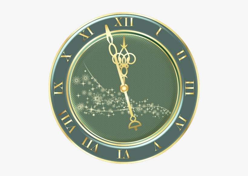 Horloge Png, Minuit - Christmas And New Year, transparent png download