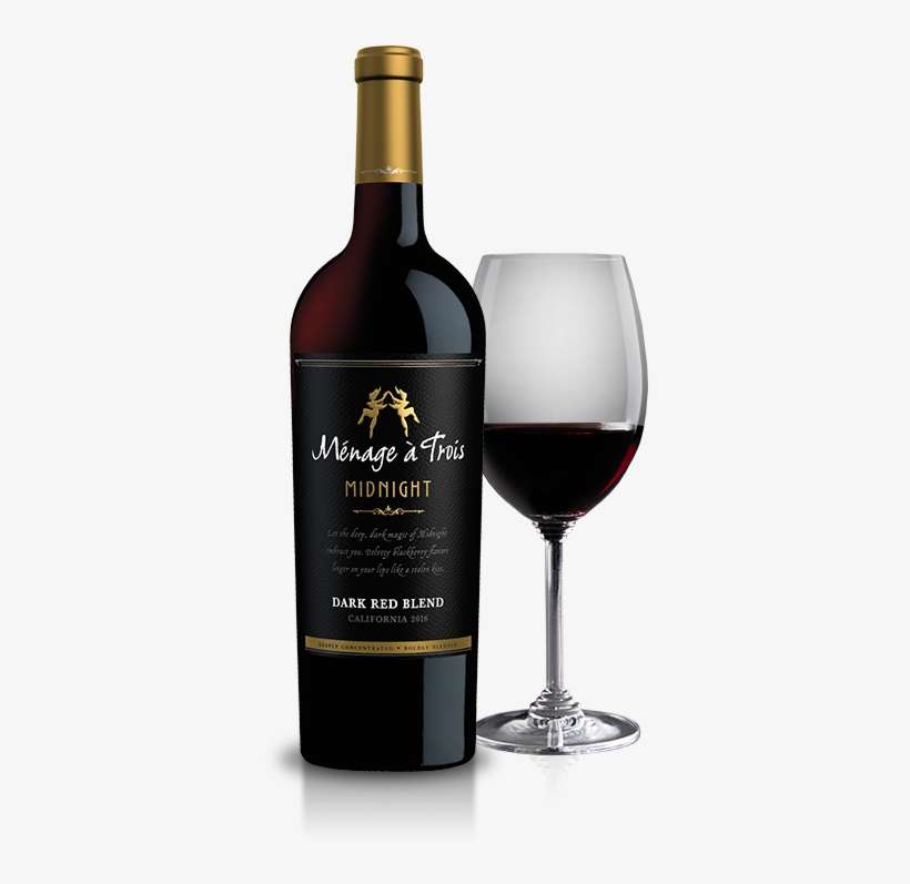 Midnight - Menage A Trois Lavish Merlot, transparent png download