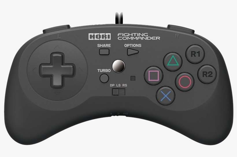 Hori Fighting Commander Controller For - Fighting Commander For Playstation 4 & Playstation, transparent png download
