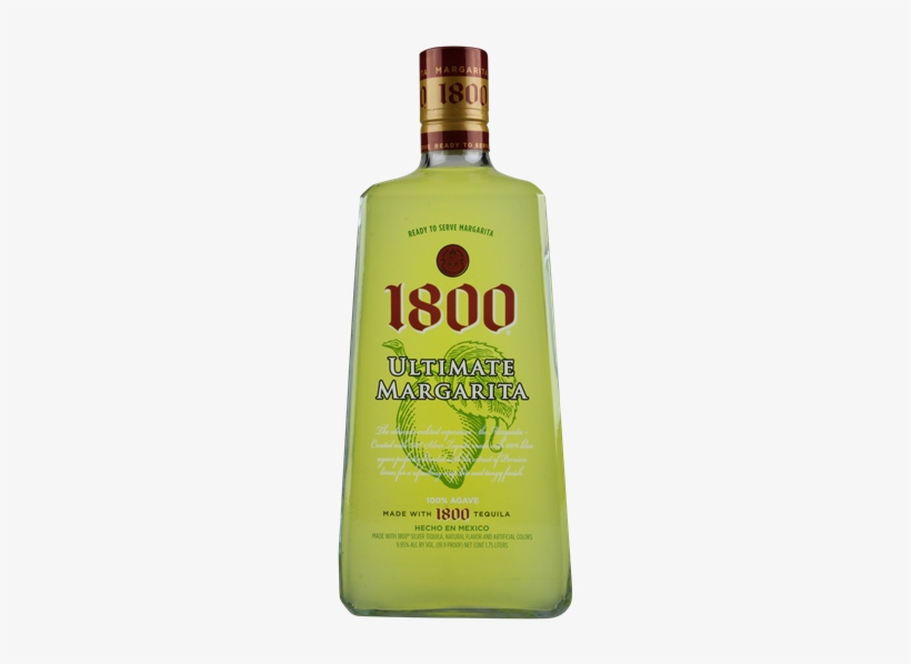 1800 Ultimate Margarita 1800 The Ultimate Margarita 1.75 L Bottle PNG Image Transparent