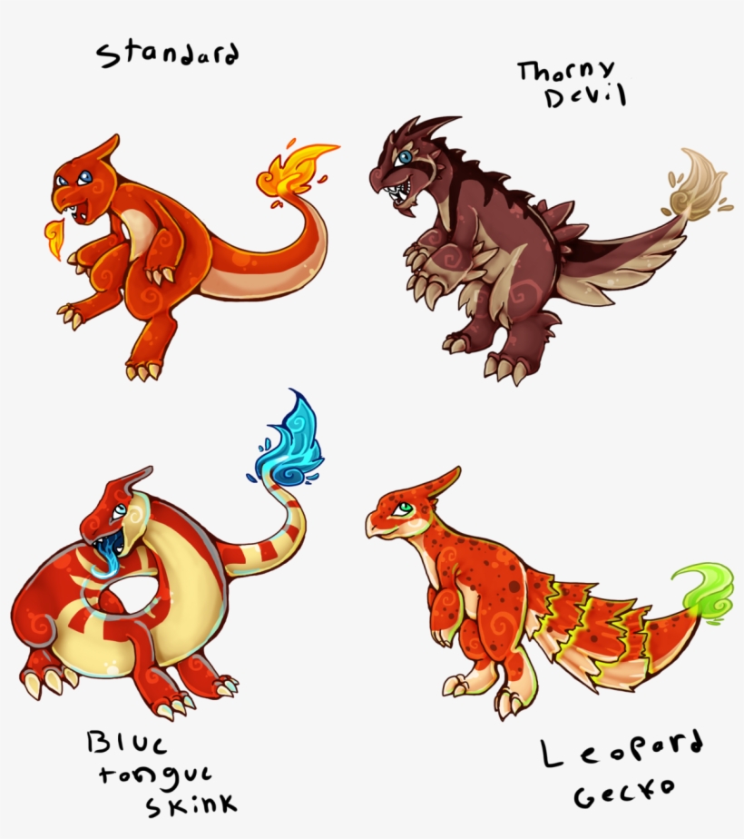 Thorny Biuc Tongui S Kink Pokémon Go Cartoon Fauna - Charmander Variants, transparent png download