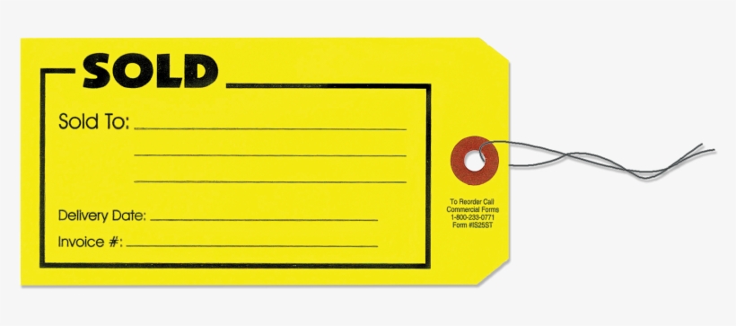 Sold Tags - Midori D-clips, transparent png download