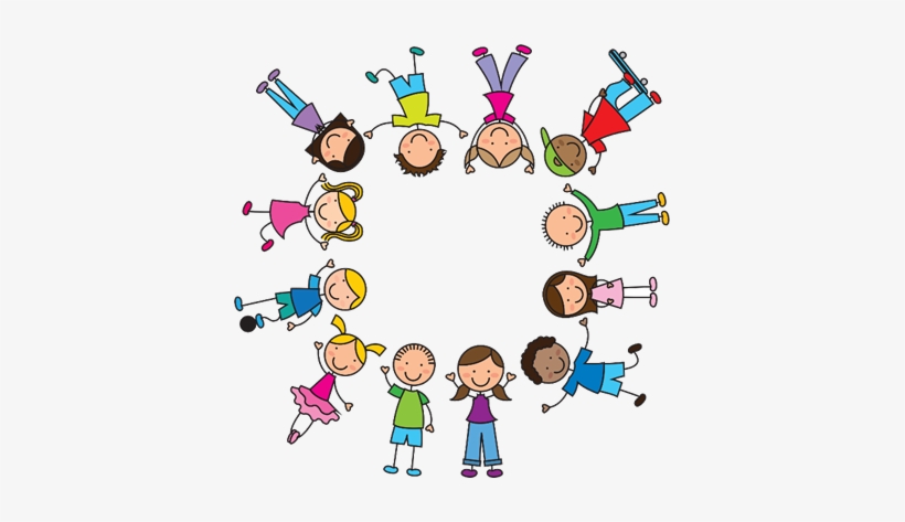 Graphic Library Library Images Of Children Png Spacehero - Kids In A Circle Png, transparent png download