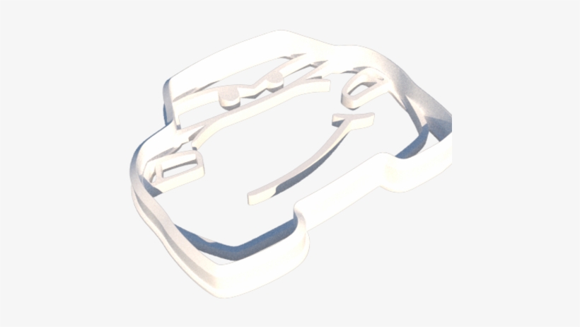 Stl Files Lightning Mcqueen Cookie Cutter, Torresfederico - Lightning Mcqueen Cookie Cutter, transparent png download