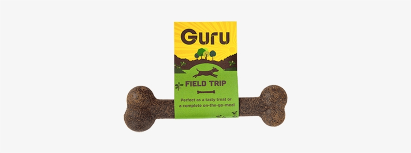 Small Guru Pet Food Dog Bone 47g - Countrywide Guru Small Field Trip Bones Dog Treats, transparent png download