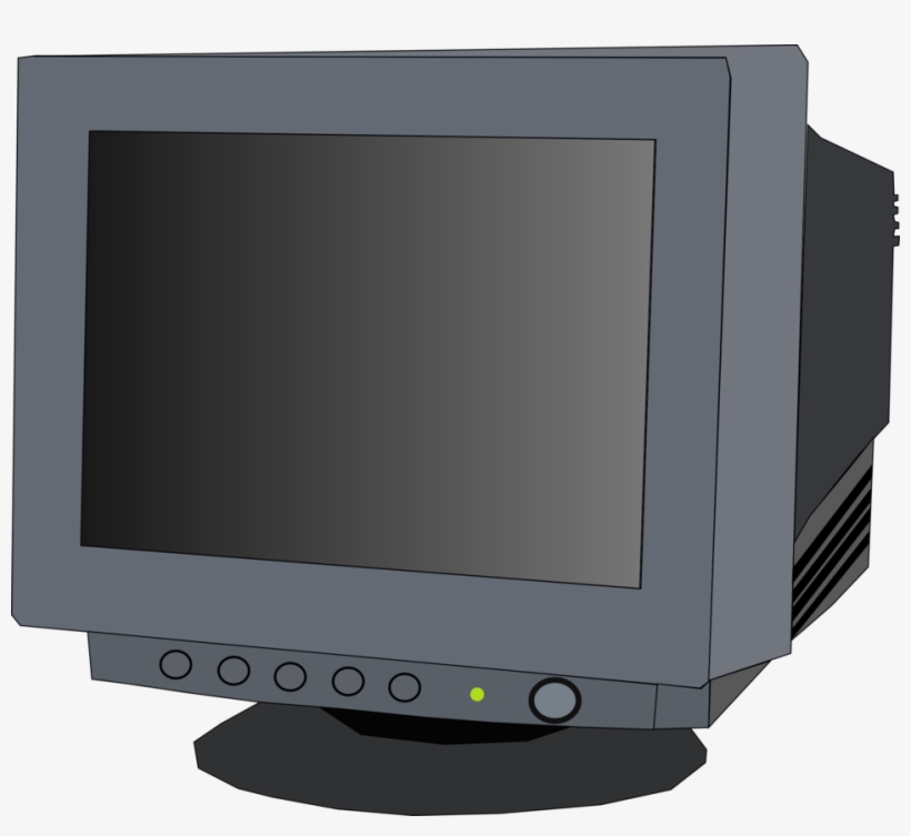 Public Domain Clip Art Image - Different Kinds Of Monitor, transparent png download