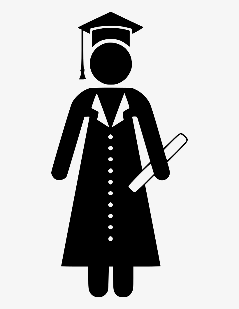 Man Woman Person Graduation Comments - Euclidean Vector, transparent png download