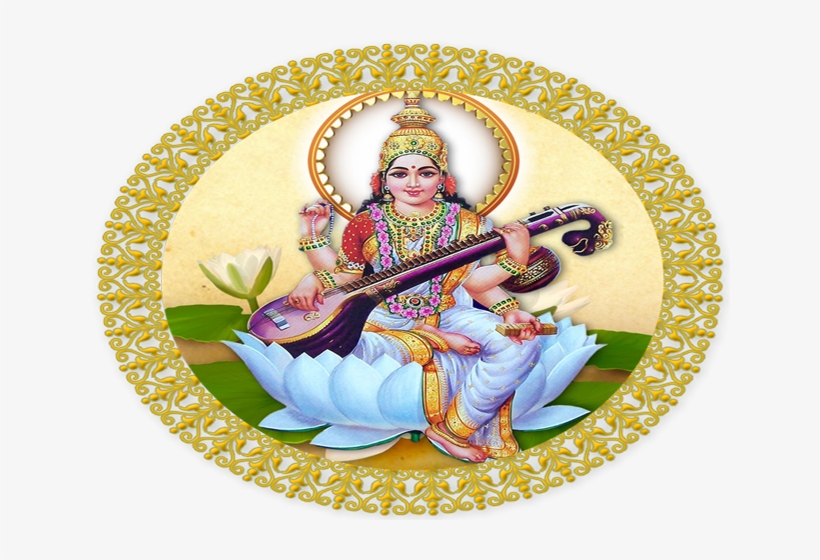 आज वसन्त पञ्चमी, विद्याकी देवी सरस्वतीको पूजा गरी मनाइदै - Saraswati Mata Png, transparent png download