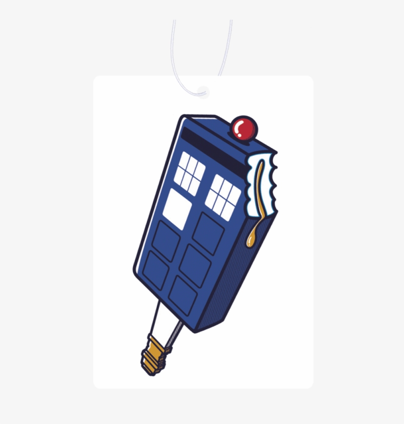 Tardis Ice Pop Air Freshener - Portable Network Graphics, transparent png download