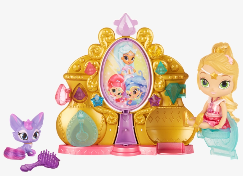 Join Leah And Her Pet Parisa Keep Shimmer And Shine's - Shimmer And Shine Mirror Room Playset, transparent png download
