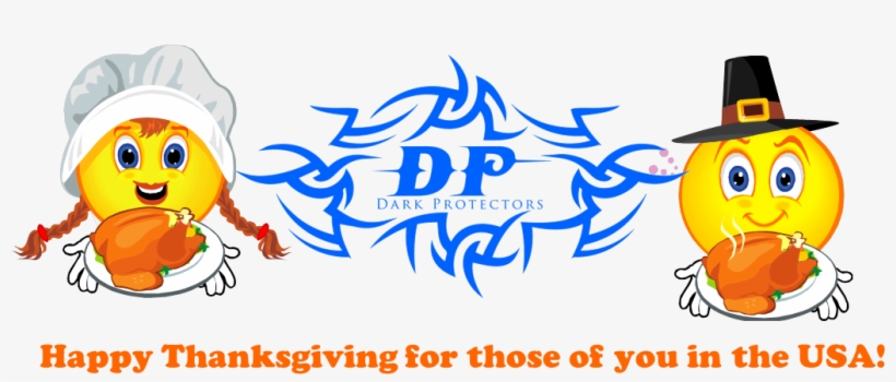 Happy Thanksgiving To Those In The Usa - Dark Protectors Logo In Blue Mug, transparent png download