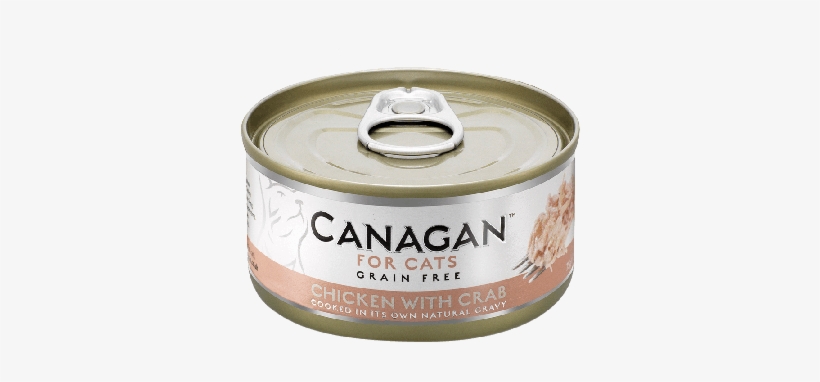 Chicken With Crab - Canagan 75g Chicken With Crab Cat Wet Food Can - 75g, transparent png download