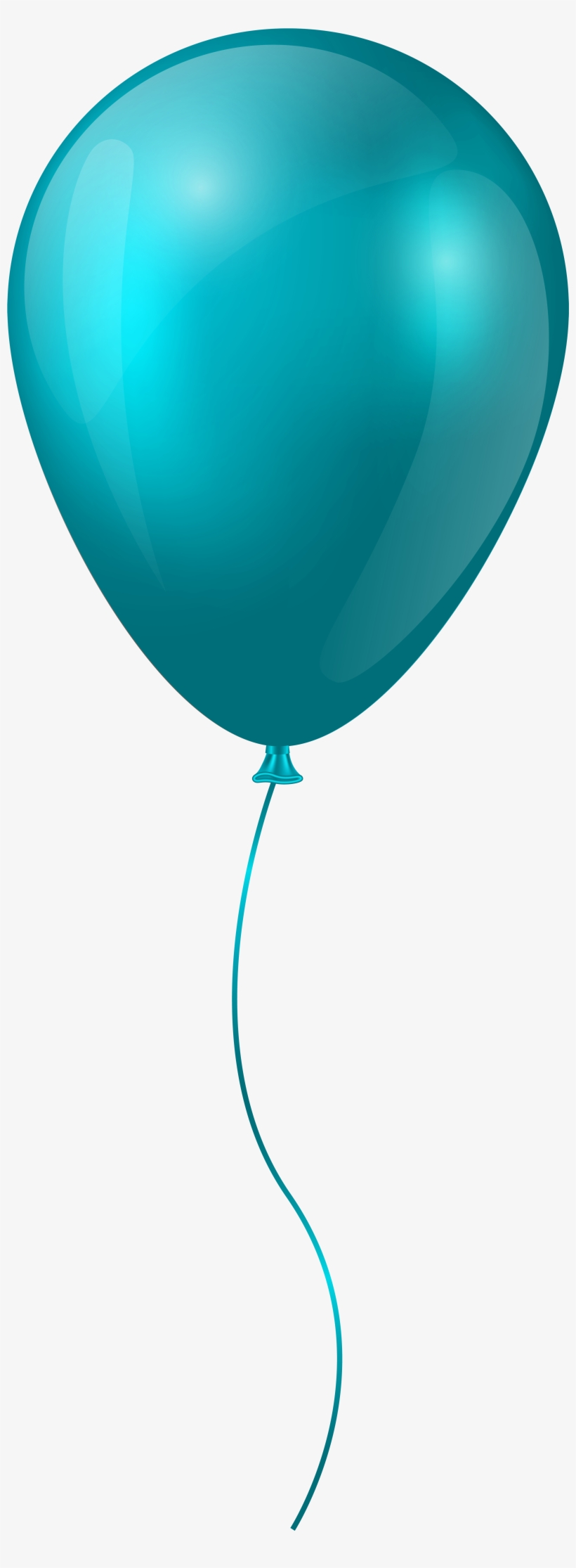 Balloon Clip Art Gallery Yopriceville High View - Blue Balloon Clipart Transparent, transparent png download