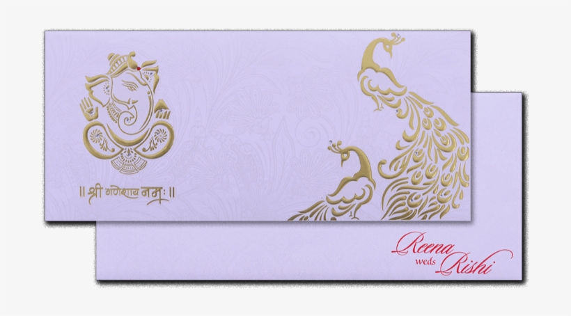 Hindu Wedding Cards - Cartoon, transparent png download